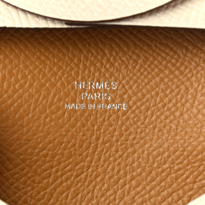 Hermes Epsom Bastia Verso Coin Purse Nata Sesame 6 of 7