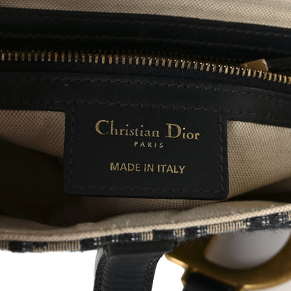 Christian Dior Oblique Saddle Bag Blue 5 of 9
