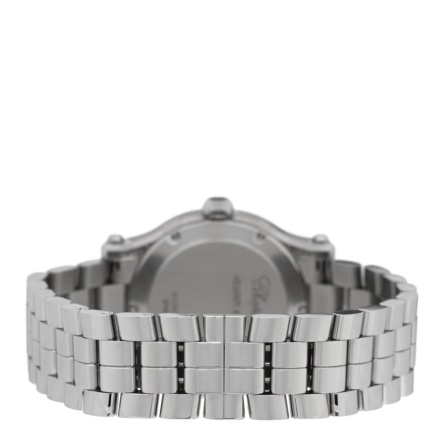 Stainless Steel 5 Diamond 36mm Happy Sport Quartz Watch