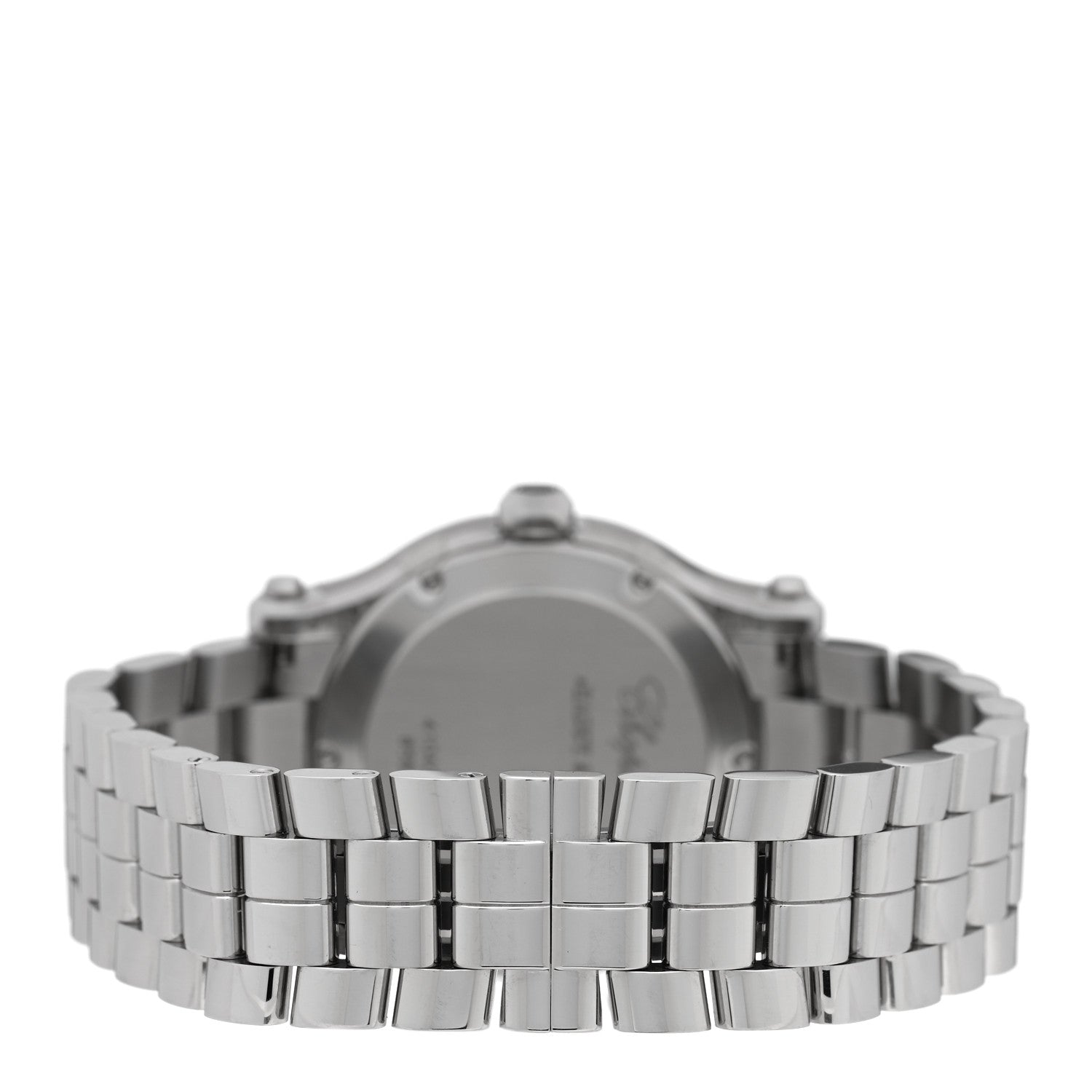Chopard Stainless Steel 5 Diamond 36mm Happy Sport Quartz Watch 3 of 4