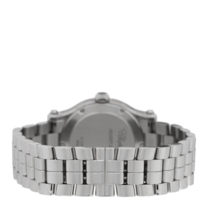 Chopard Stainless Steel 5 Diamond 36mm Happy Sport Quartz Watch 3 of 4