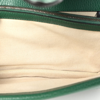 Gucci Pebbled Calfskin Small Dionysus Shoulder Bag Emerald 6 of 14