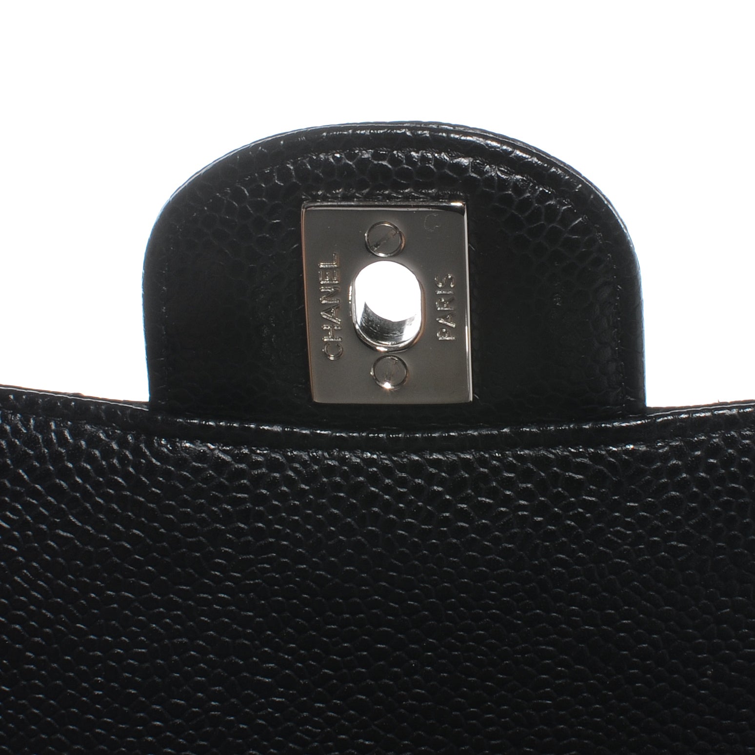 Chanel Caviar Quilted Medium Double Flap Black 5 of 8