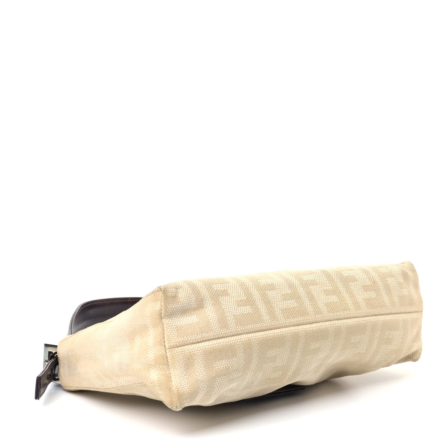 Fendi Zucca Shoulder Bag Beige 3 of 4