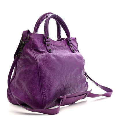 Balenciaga Agneau Classic Hardware Velo Ultraviolet 6 of 25