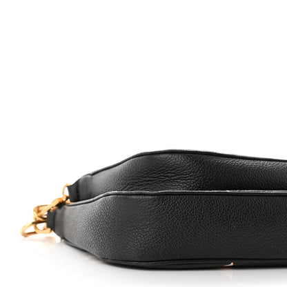 Louis Vuitton Empreinte Monogram Giant Multi Pochette Accessories Black Beige 8 of 9