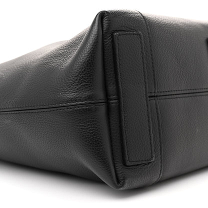 Balenciaga Calfskin Hourglass Zip Tote Black 9 of 12