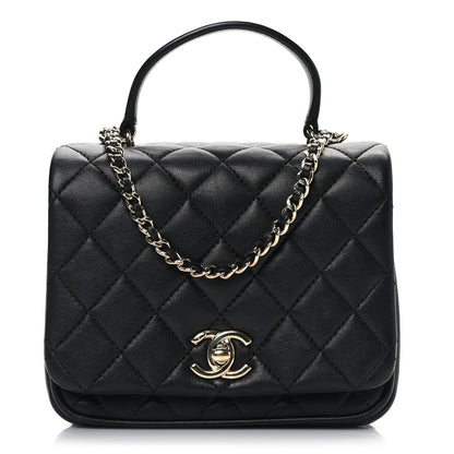 Chanel Lambskin Quilted Mini Citizen Chic Flap Black 1 of 9