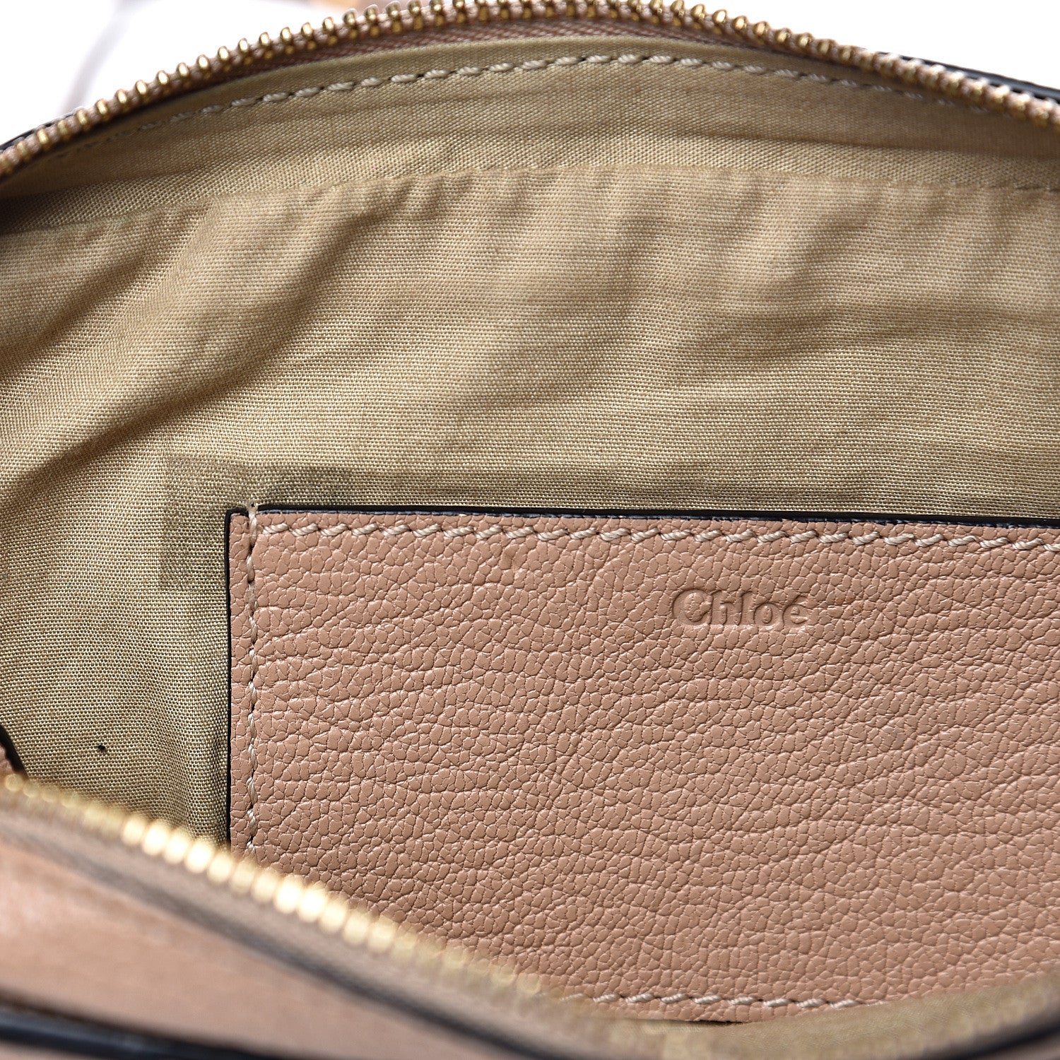 Chloe Goatskin Mini Elsie Crossbody Bag Biscotti Beige 12 of 16