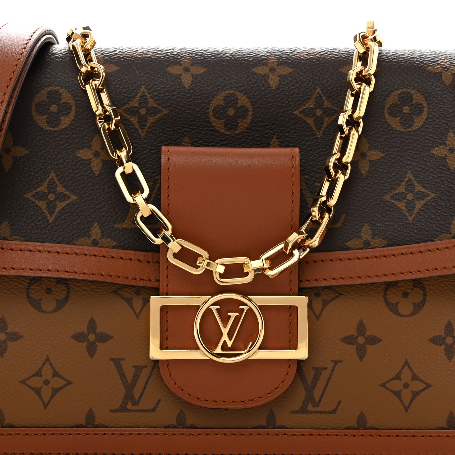 Louis Vuitton Reverse Monogram Dauphine MM 8 of 10