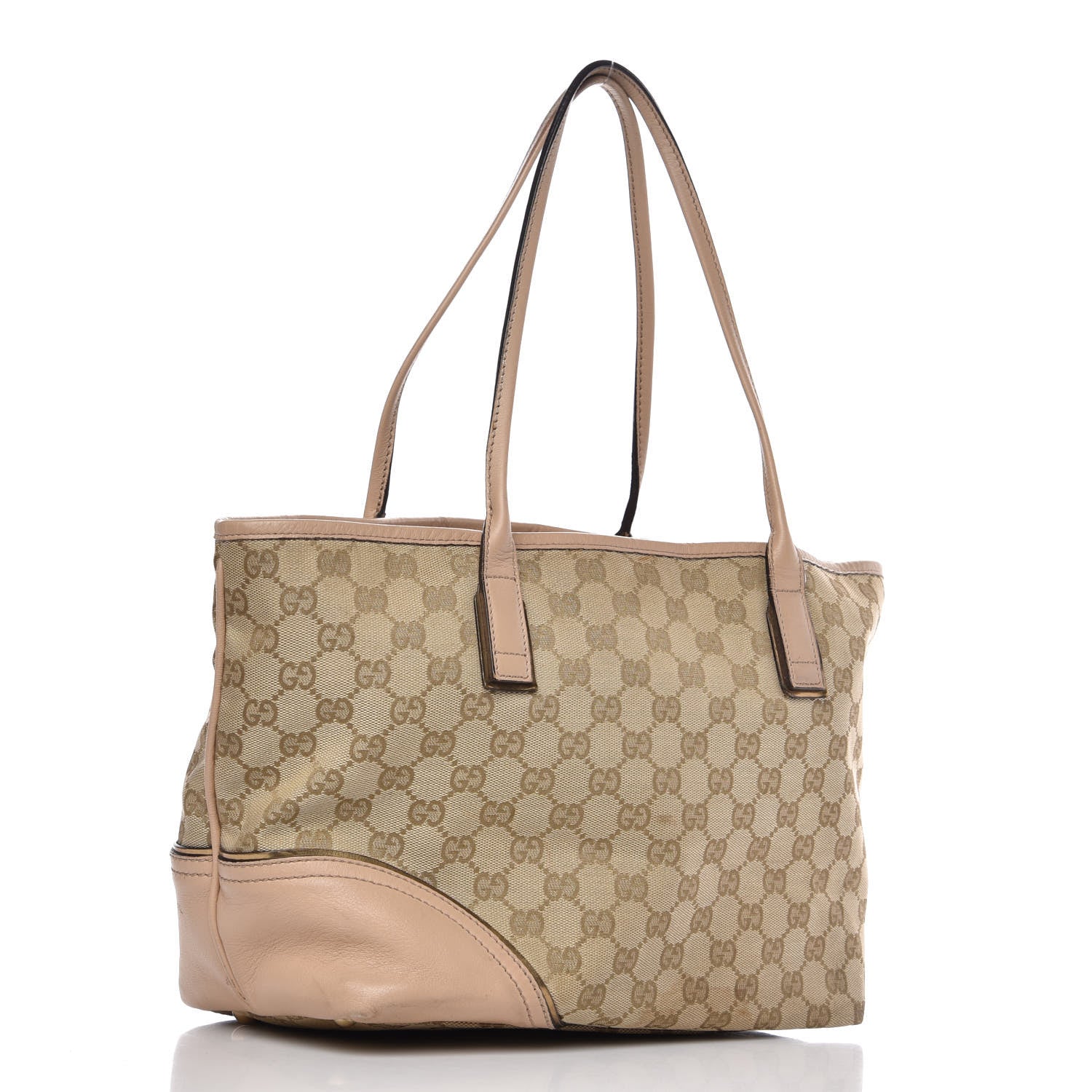 Gucci Monogram Medium New Britt Tote Beige 3 of 27