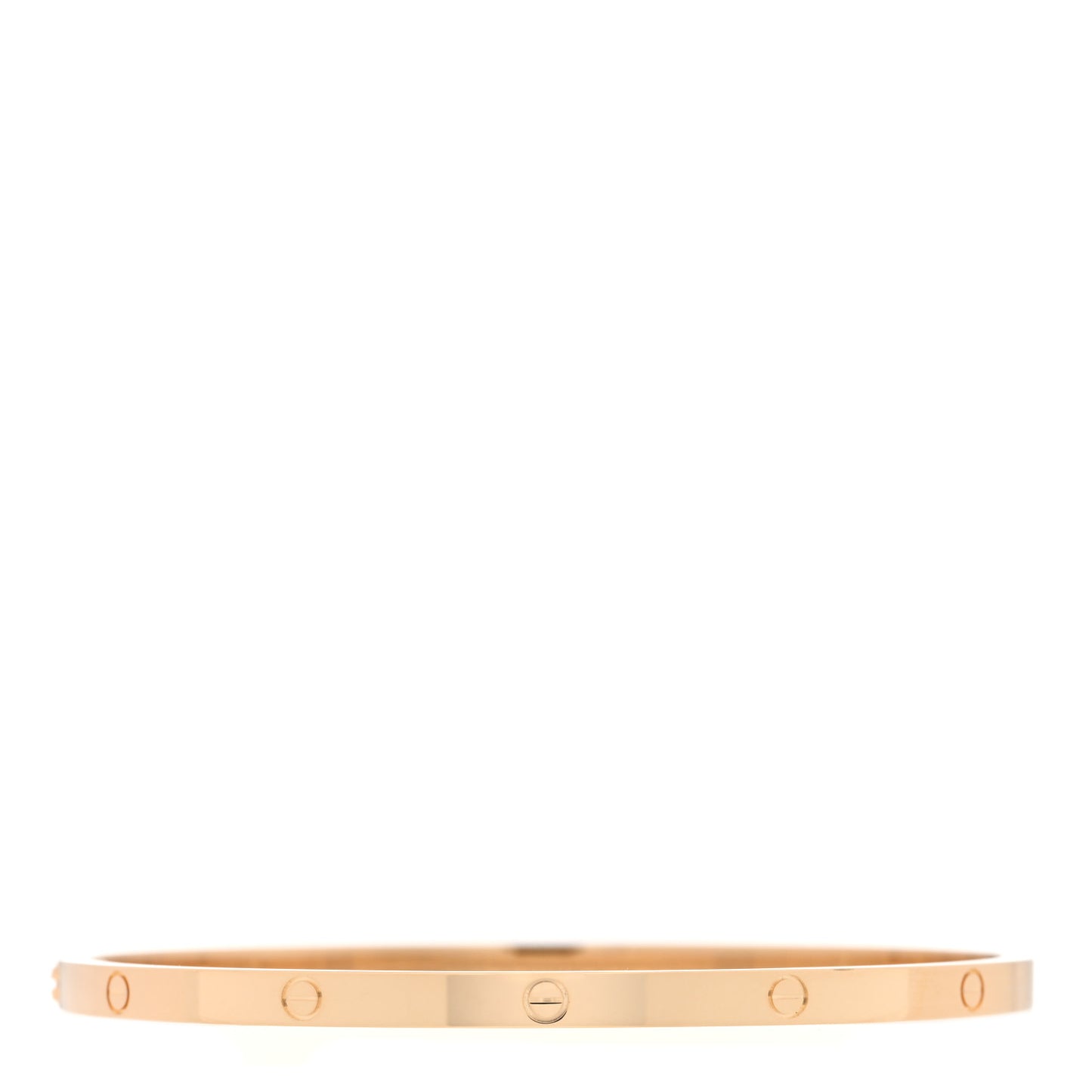 18K Yellow Gold Small LOVE Bracelet 19