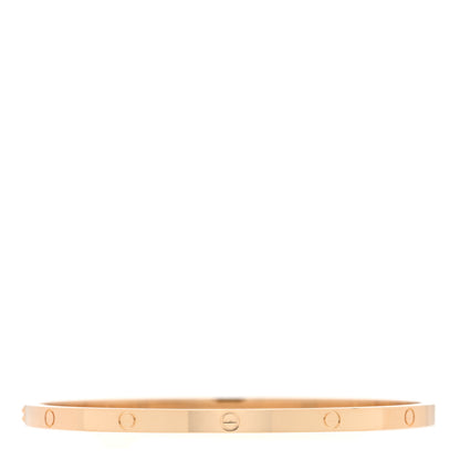 Cartier 18K Yellow Gold Small LOVE Bracelet 19 2 of 7