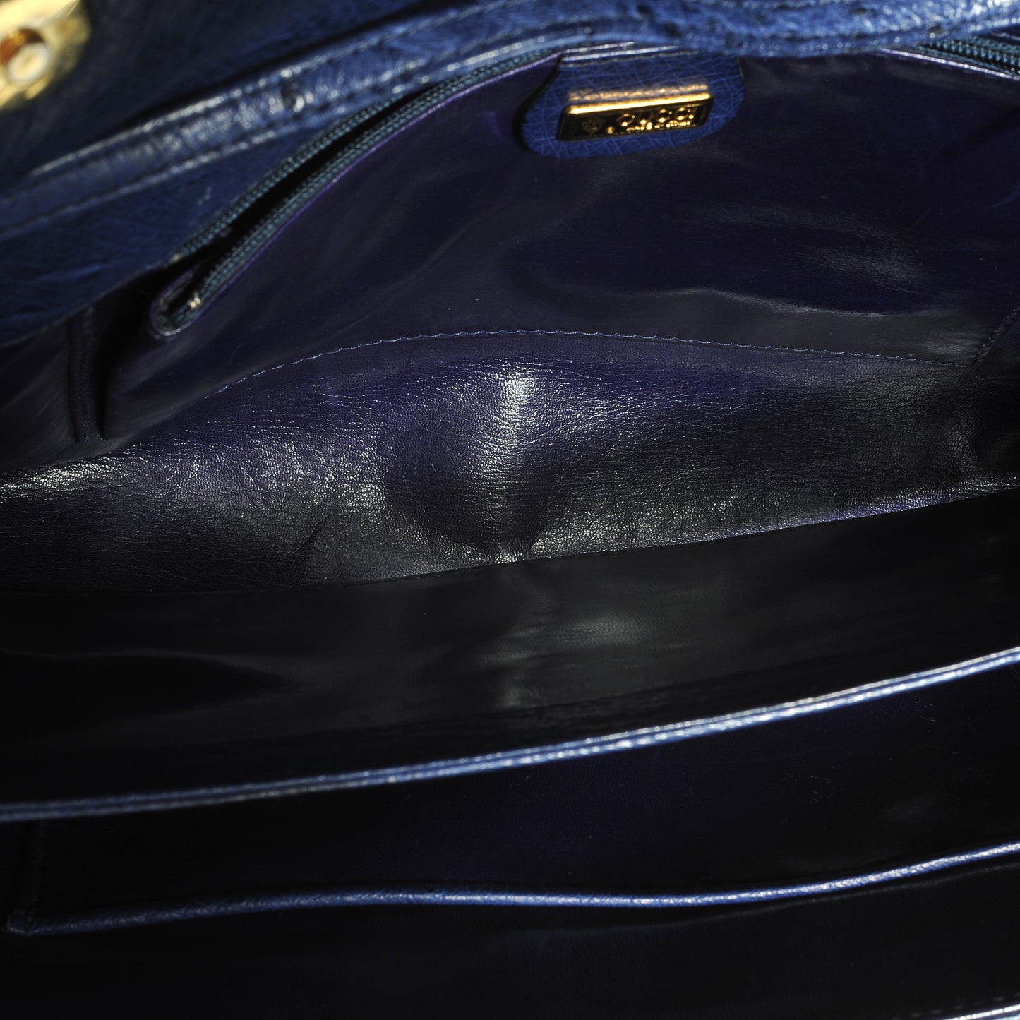 Ostrich Shoulder Bag