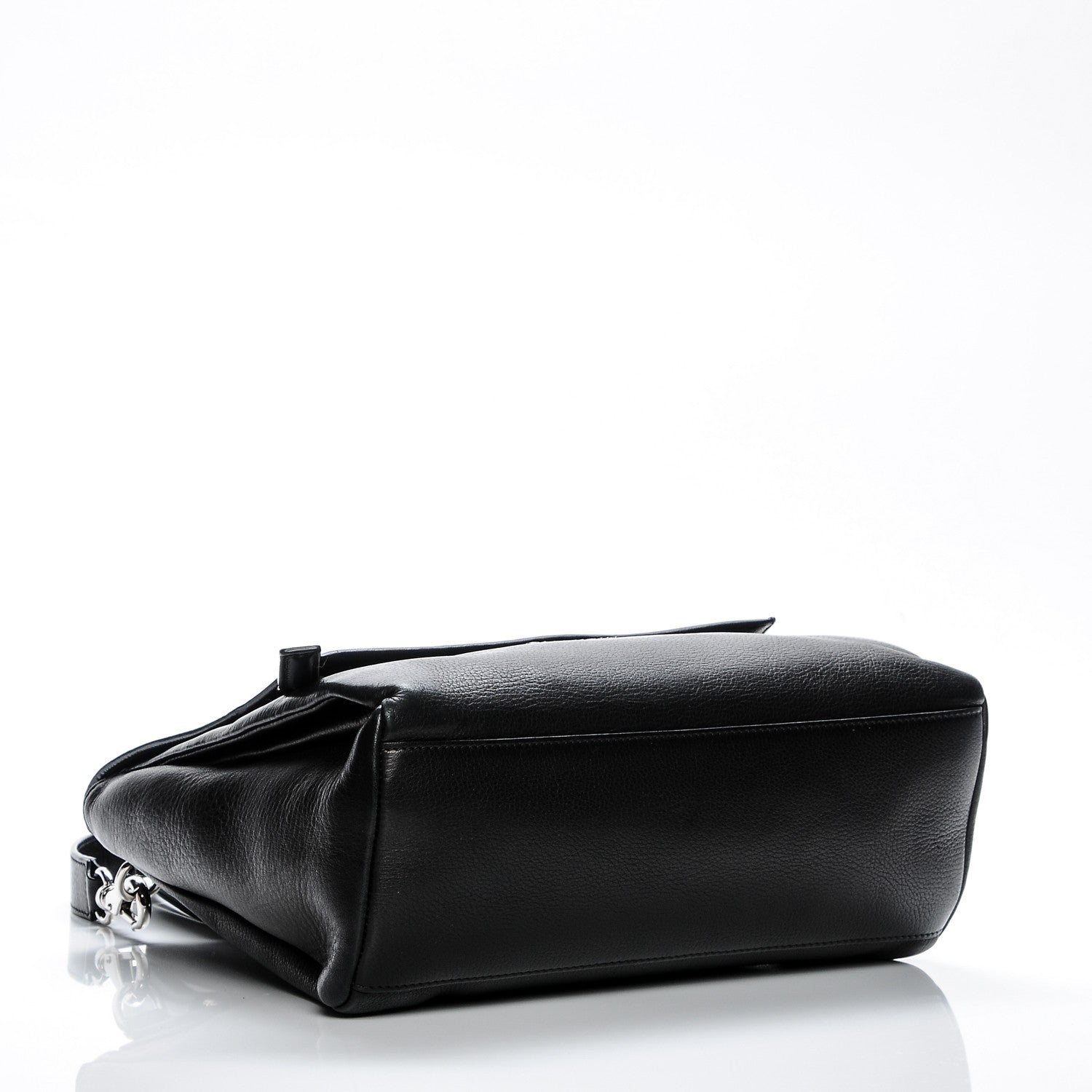 Givenchy Pebbled Calfskin Small Pandora Pure Flap Bag Black 4 of 8