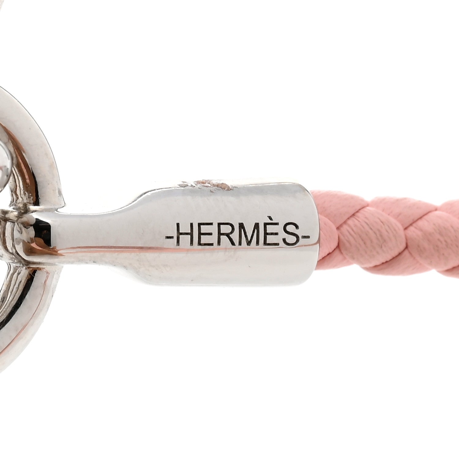 Hermes Swift Glenan Double Tour Bracelet T3 Rose Sakura 4 of 5