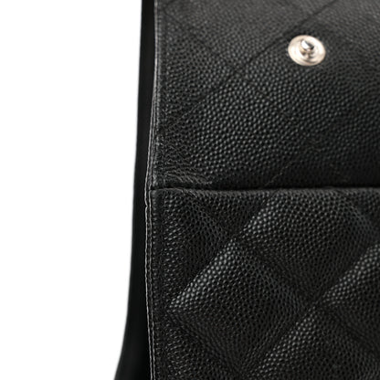 Chanel Caviar Quilted Large Shopping Tote Black 12 of 13