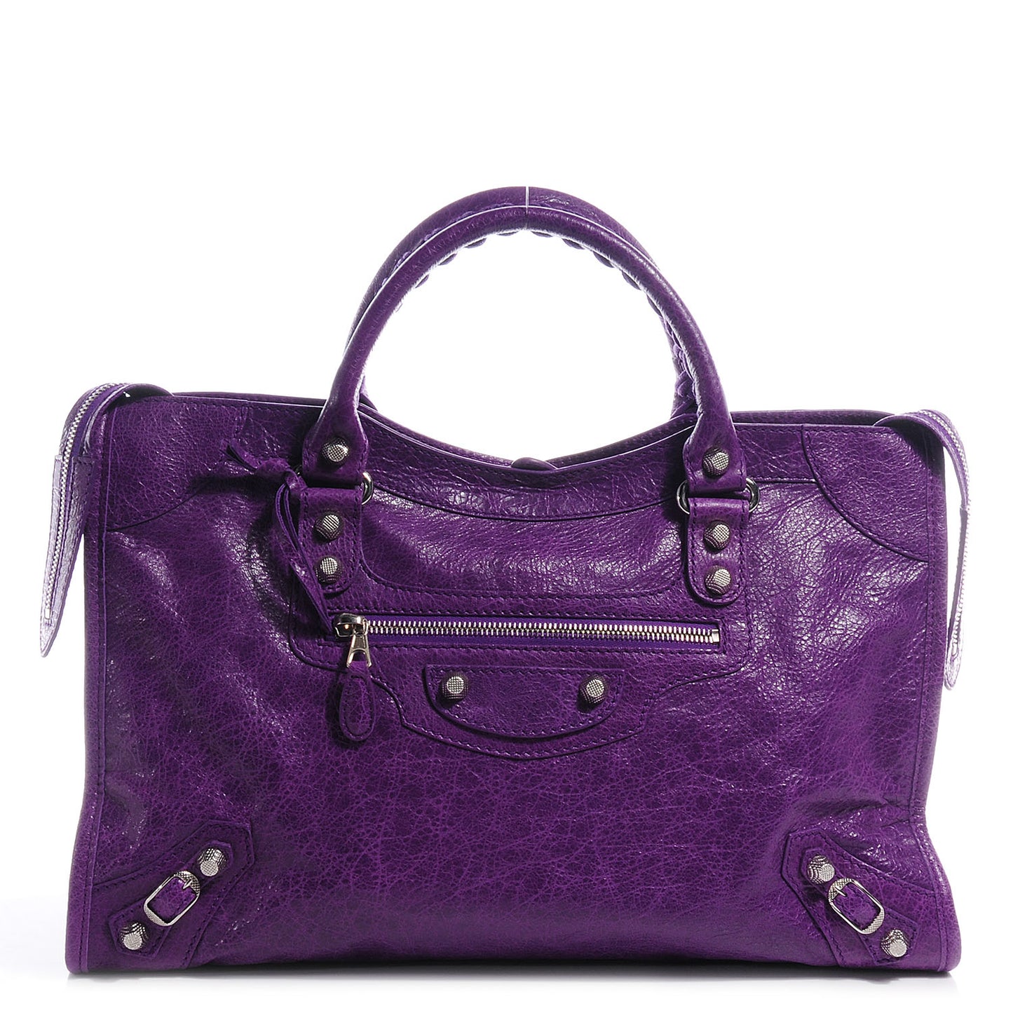 Agneau Giant 12 Silver Hardware City Ultraviolet