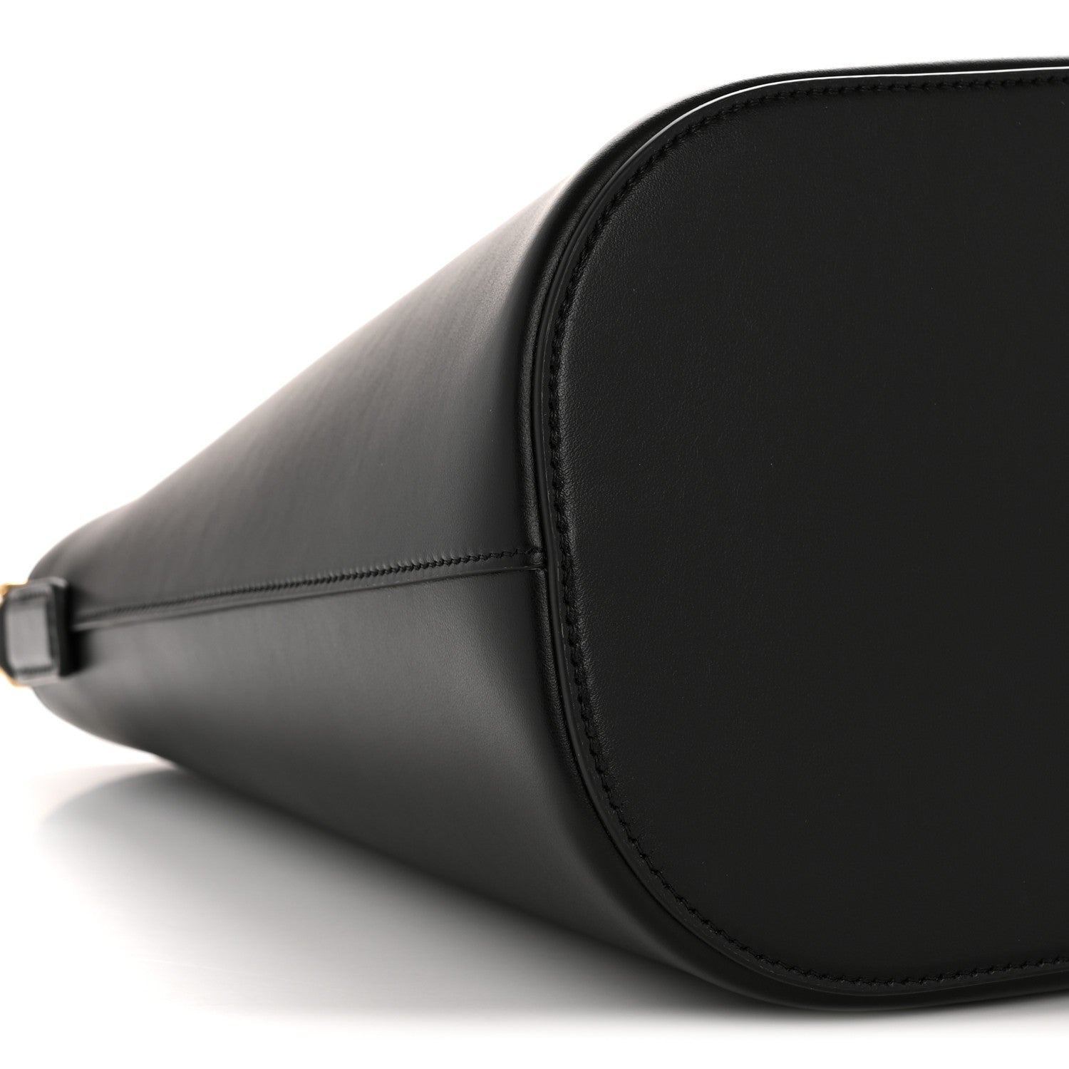 Celine Smooth Calfskin Triomphe Medium Louise Bag Black 19 of 25