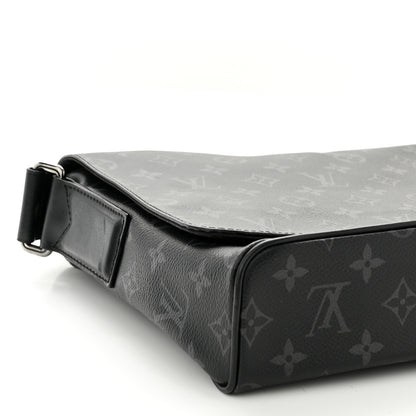 Louis Vuitton Monogram Eclipse District PM Black 8 of 9