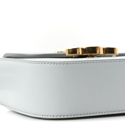 Celine Shiny Calfskin Mini Triomphe Ice Blue 9 of 10