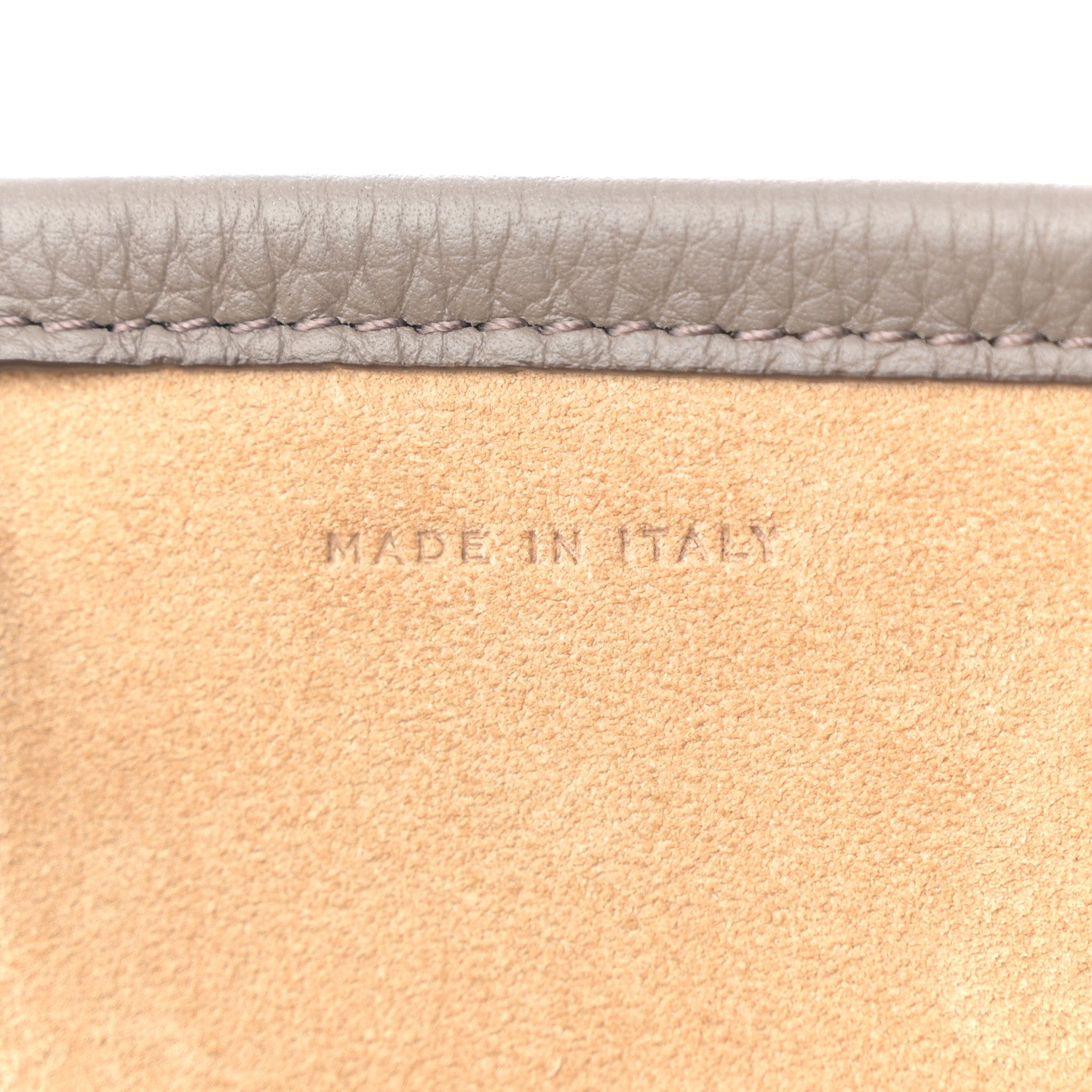 The Row Grained Calfskin Large N/S Park Tote French Grey 7 of 11