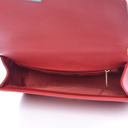 Chanel Lambskin Quilted New Medium Boy Flap Red 5 of 10