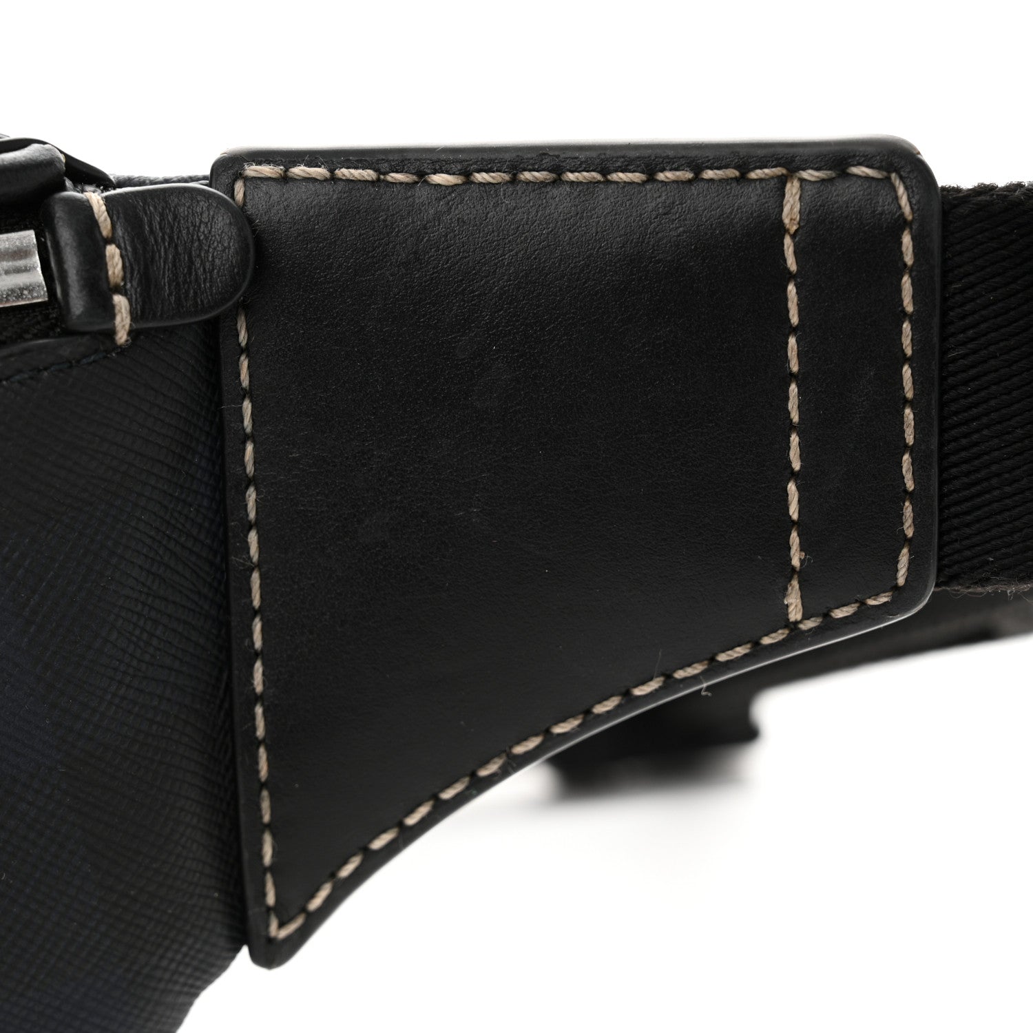 Burberry E-canvas Check Cason Mini Bum Bag Navy Blue 12 of 13