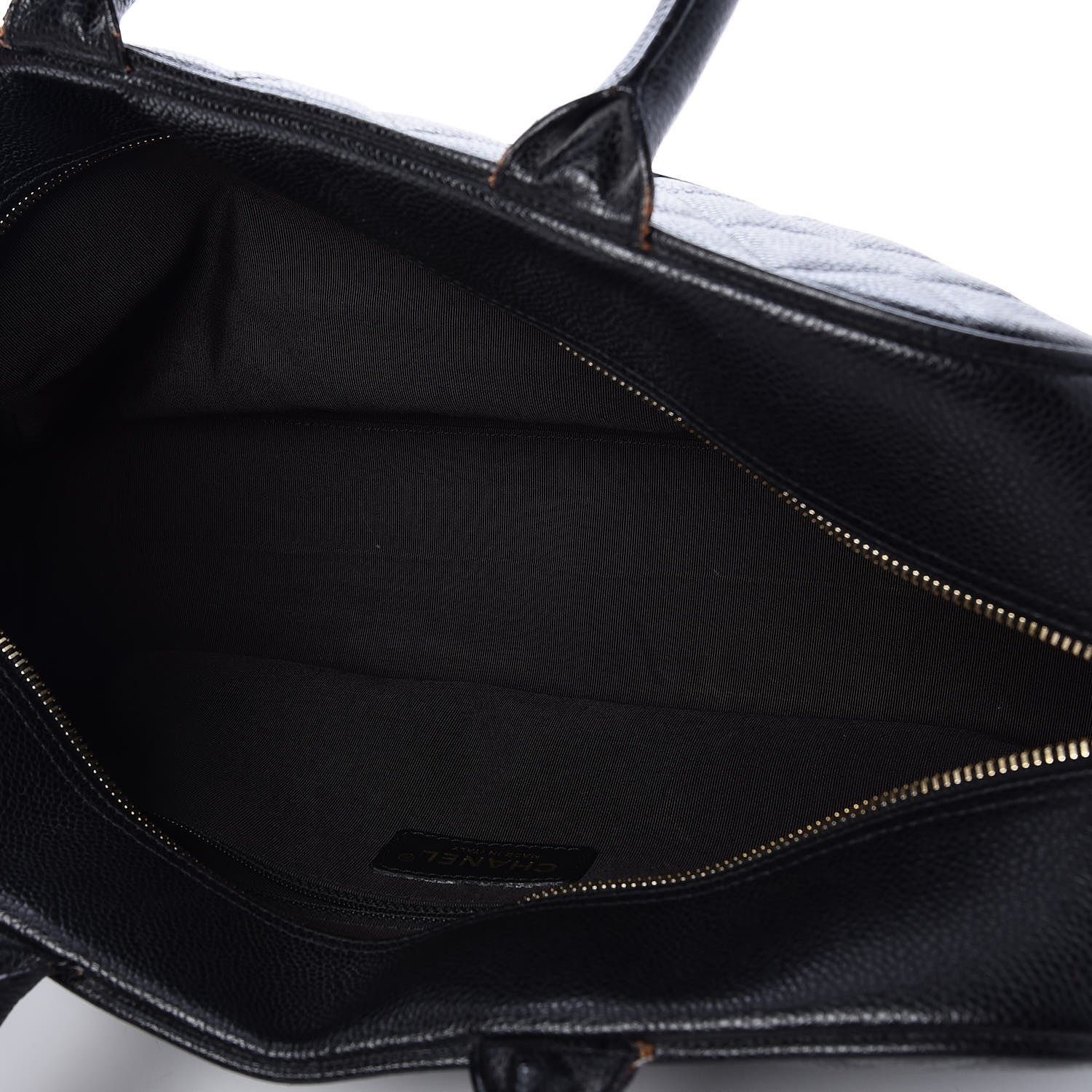 Chanel Caviar Quilted Large Bowler Black 5 of 15