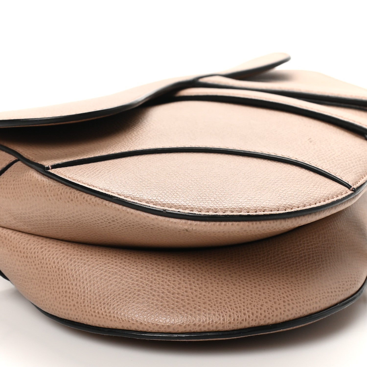 Christian Dior Grained Calfskin Saddle Bag Fard 9 of 10