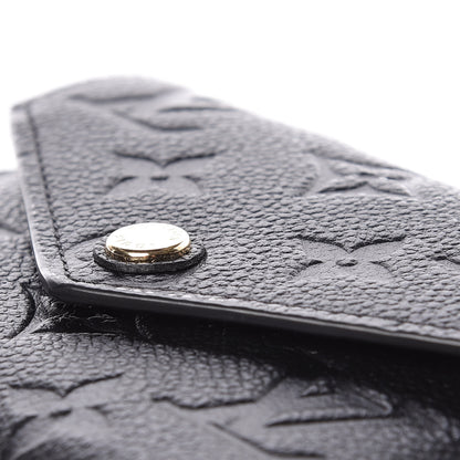 Louis Vuitton Empreinte Victorine Wallet Black 8 of 9