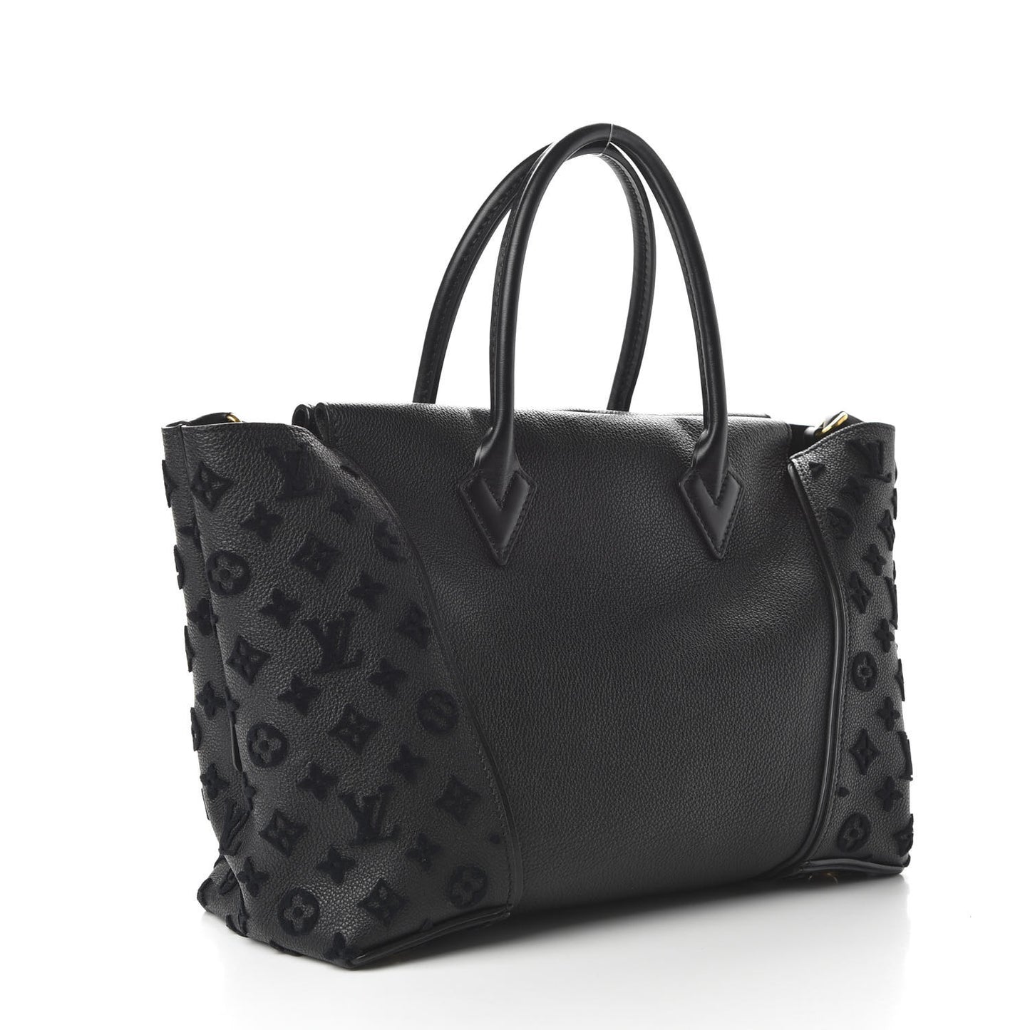 Veau Cachemire Tote W PM Black