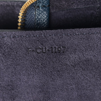 Celine Baby Grained Calfskin Micro Belt Bag Abyss Blue 8 of 13