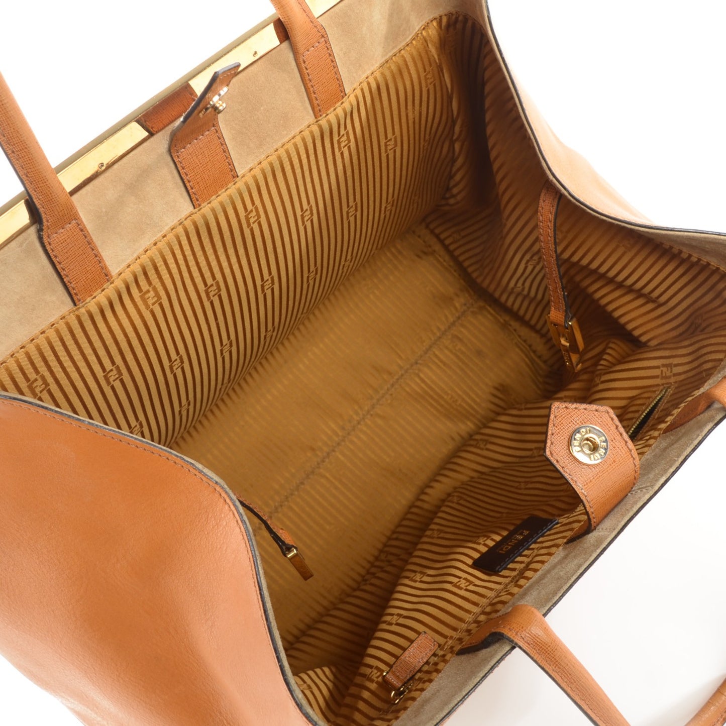 Vitello Elite Flamingo Large 2Jours Tote Curry