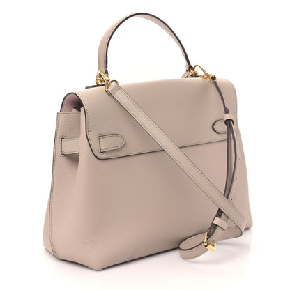 Louis Vuitton Soft Calfskin Lockme Ever MM Greige 3 of 9