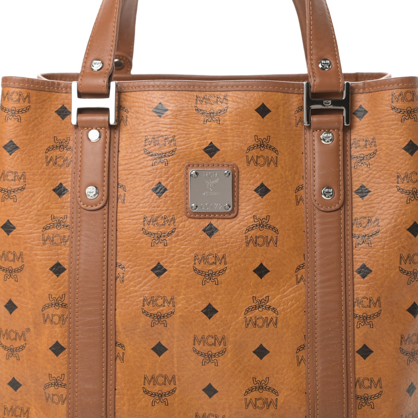 Visetos Shopping Tote Cognac