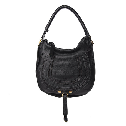 Chloe Calfskin Medium Marcie Hobo Black 1 of 10
