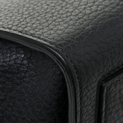 Celine Crisped Calfskin Mini Tie Knot Tote Black 16 of 16