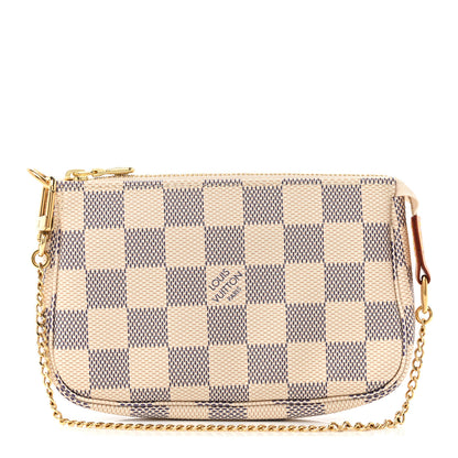 Louis Vuitton Damier Azur Mini Pochette Accessories 1 of 7