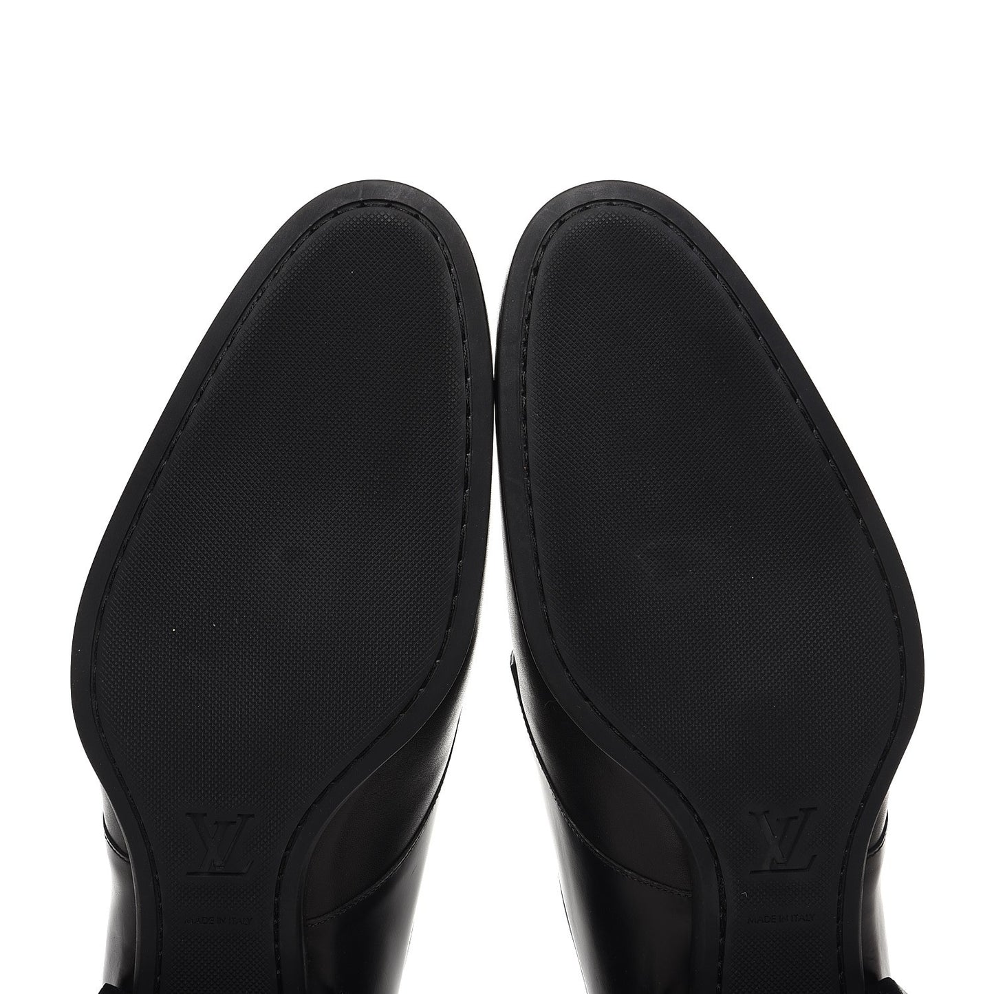 Lambskin Derby Lace Up Shoes 8 Black