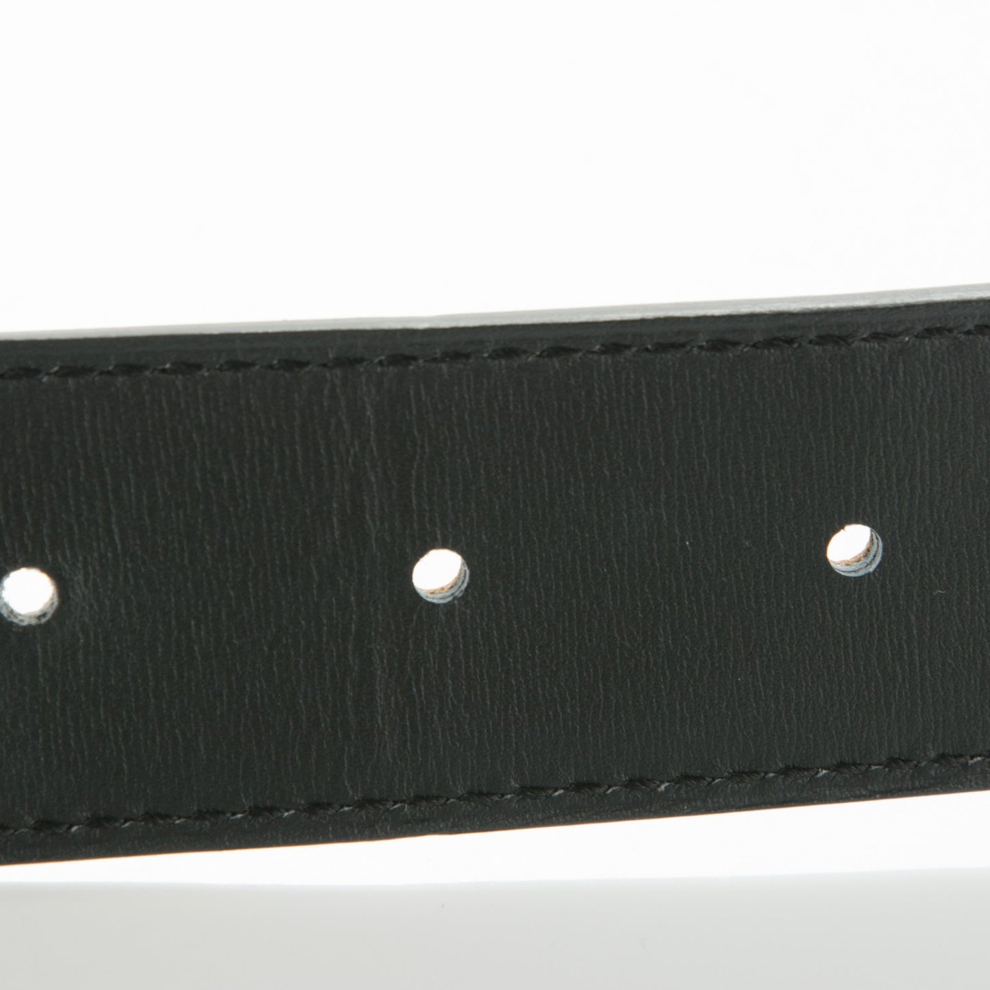 Barenia Chamonix 32mm Quizz H Belt 85 Fauve Black