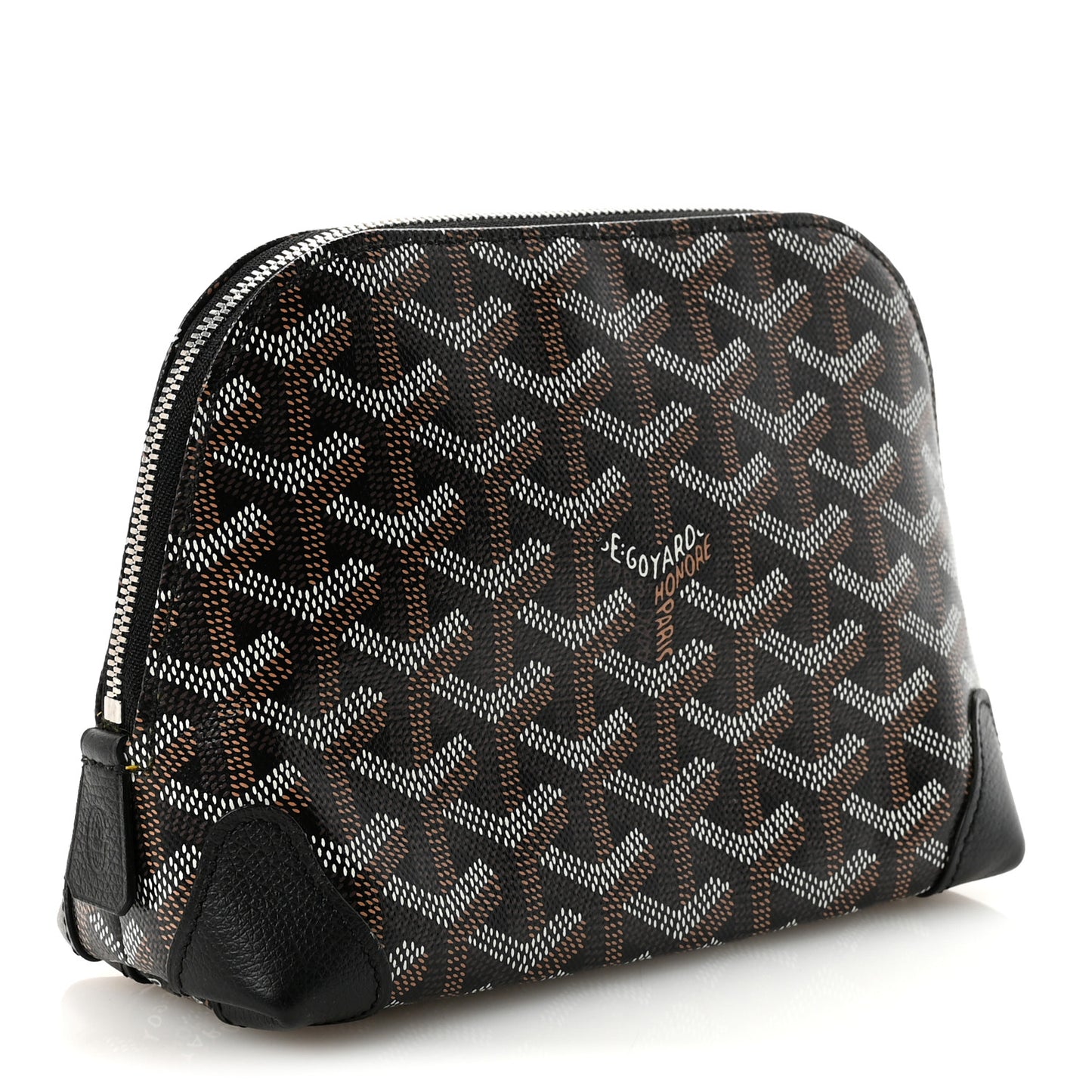 Goyardine Vendome Toiletry Pouch Black