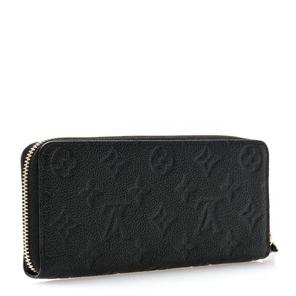 Louis Vuitton Empreinte Clemence Wallet Black 3 of 8