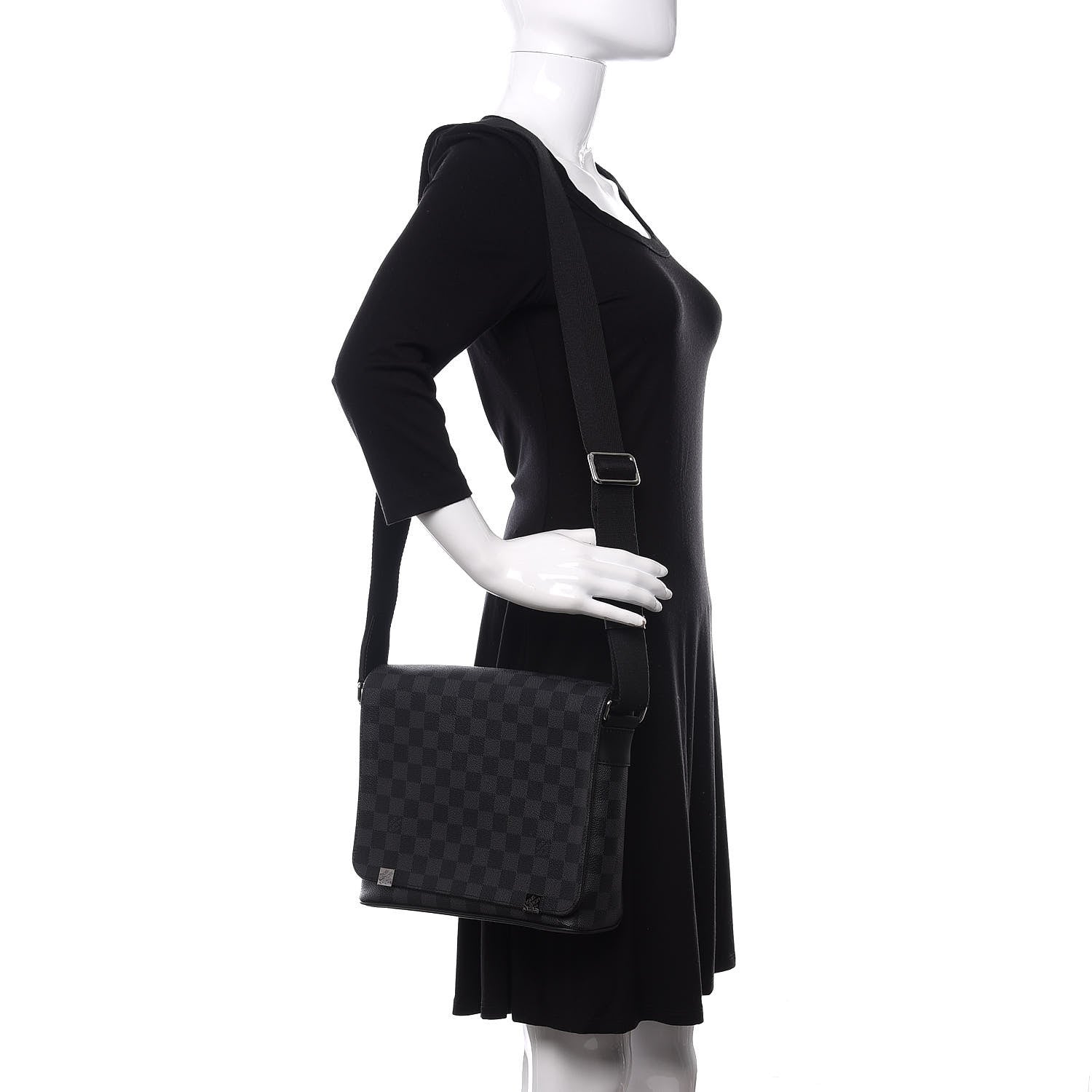 Louis Vuitton Damier Graphite District PM 2 of 11