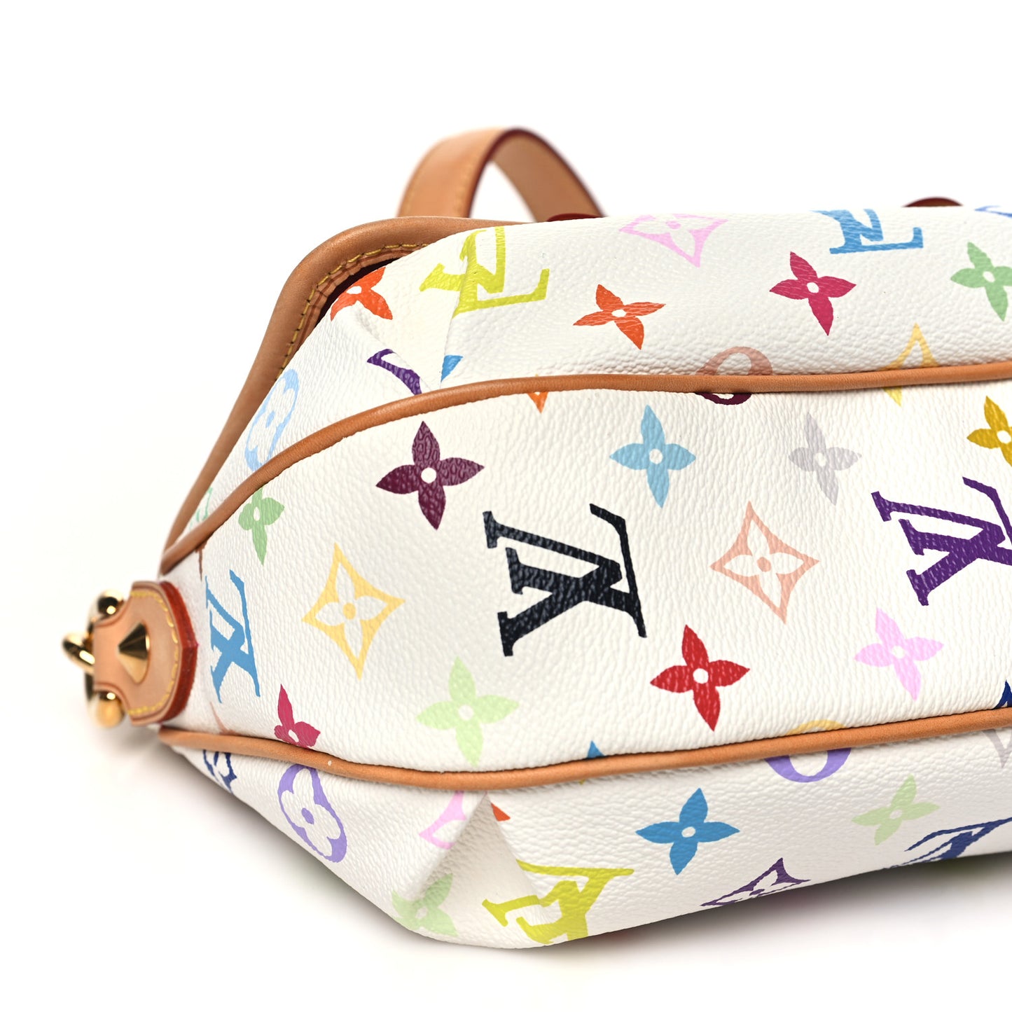 Monogram Multicolor Patti White