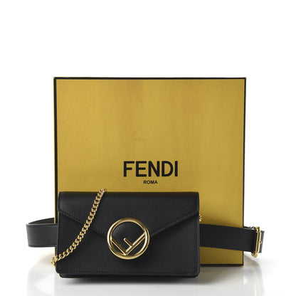 Fendi Vitello Cruise F is Fendi Envelope Belt Bag Black 11 of 11