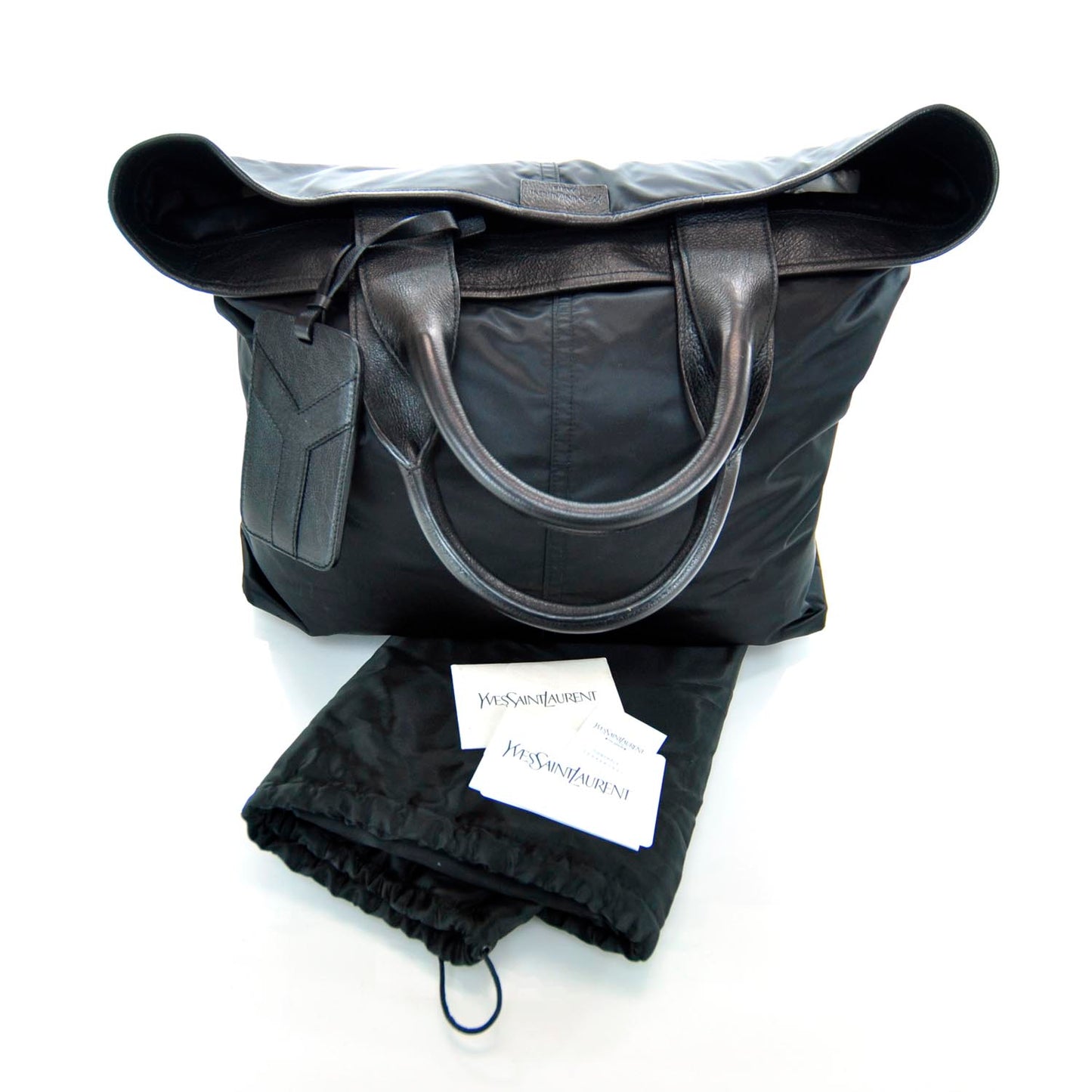 Nylon Tanger Tote Unisex Black