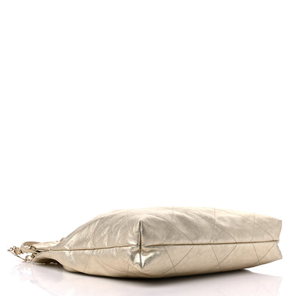 Chanel Metallic Calfskin Quilted Chanel 22 Golden 5 of 10