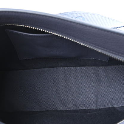 Salvatore Ferragamo Hammered Calfskin Star Pouch Crossbody Bag Graphite 5 of 9