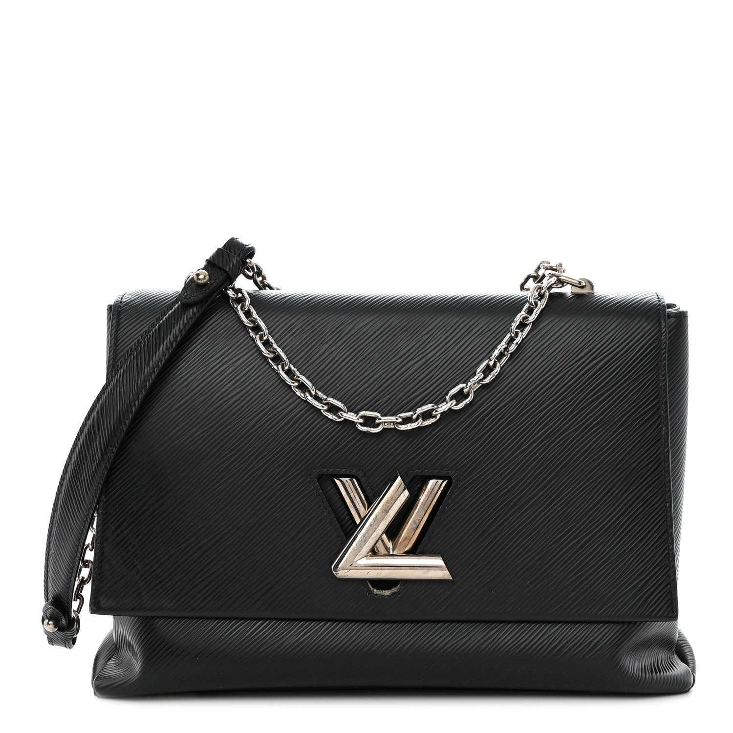LOUIS VUITTON Epi Twist Shoulder Bag GM in the color Black by FASHIONPHILE